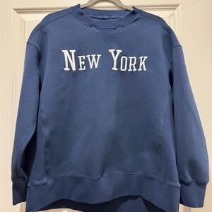 Abercrombie & Fitch Blue New York Sweatshirt